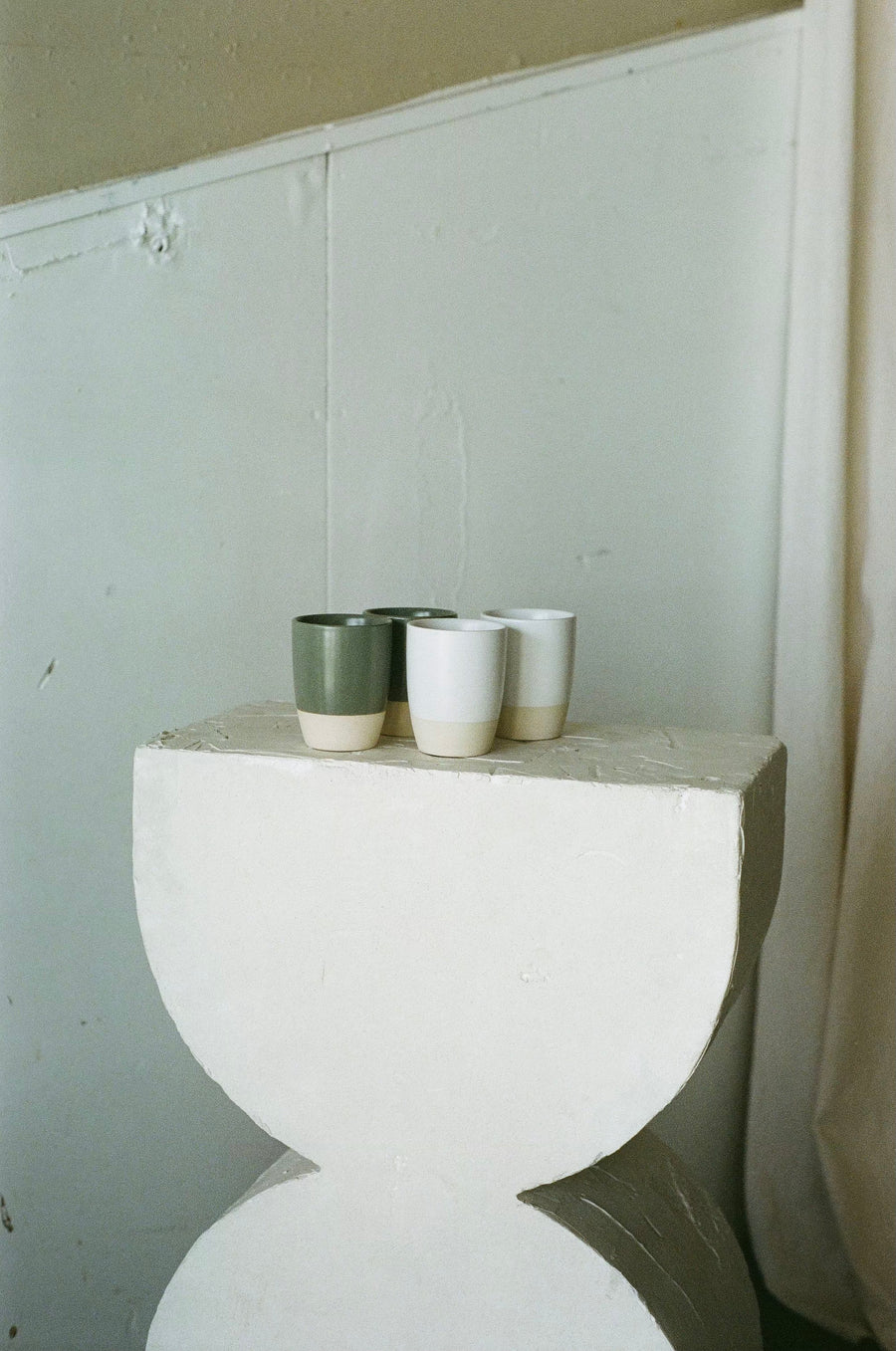 Ceramic Tumbler Set - Ivory