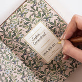 Mocha Linen Journal