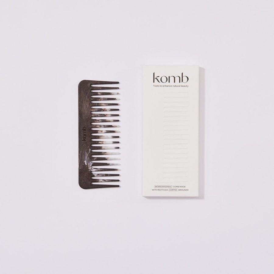 No 1. Wide Tooth Comb (Coffee)