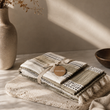 Olive Cotton Tea Towel Trio