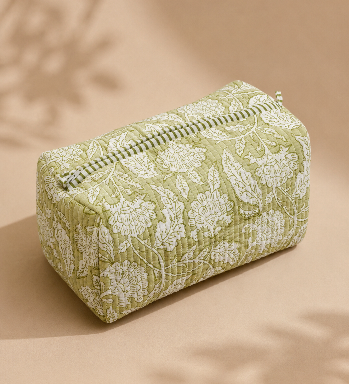 Floral Cosmetic Bag