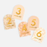 Patterned Baby Milestone