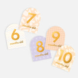 Patterned Baby Milestone