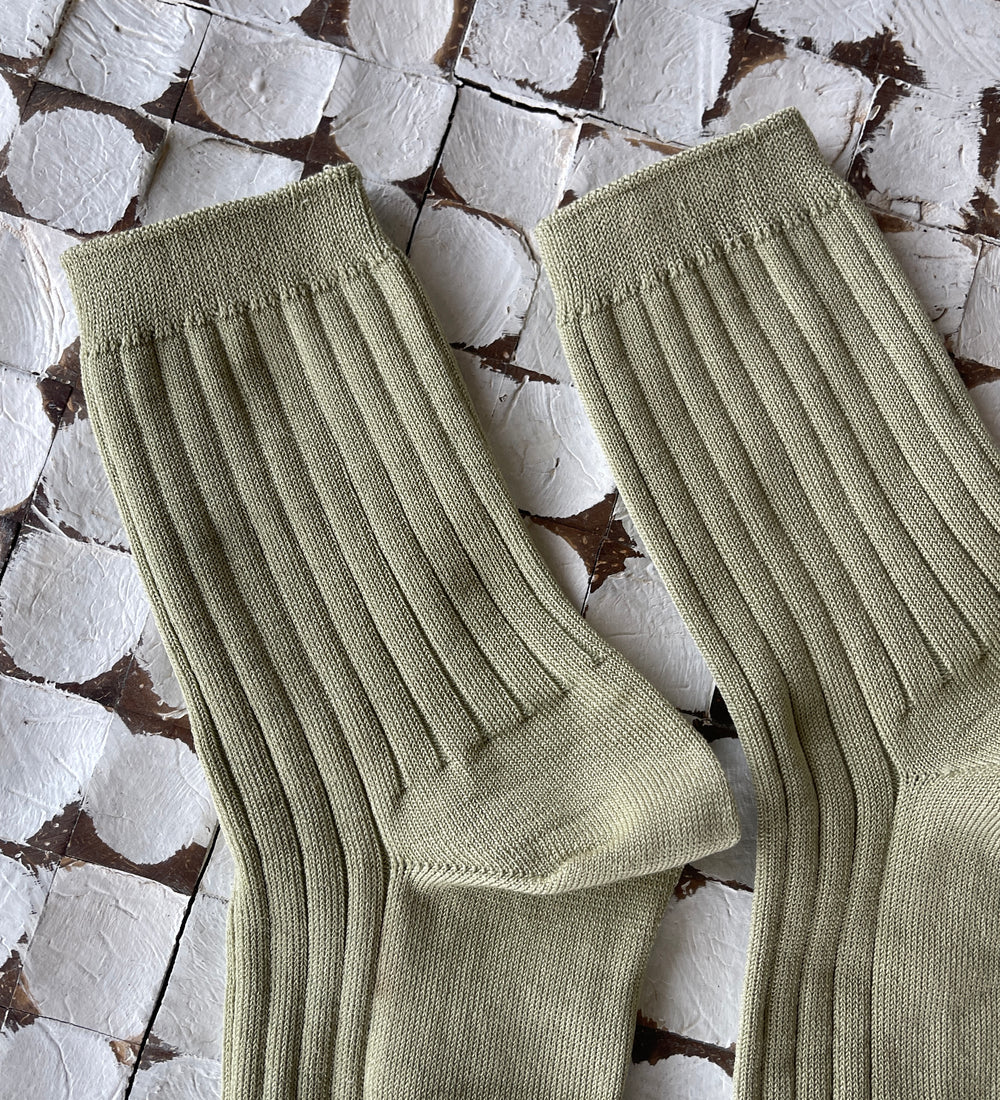 Her Socks - Sage