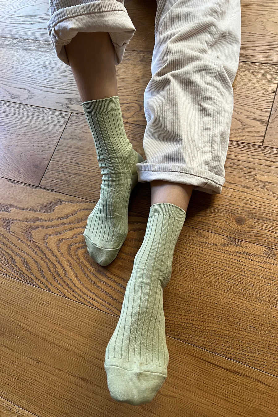 Her Socks - Sage