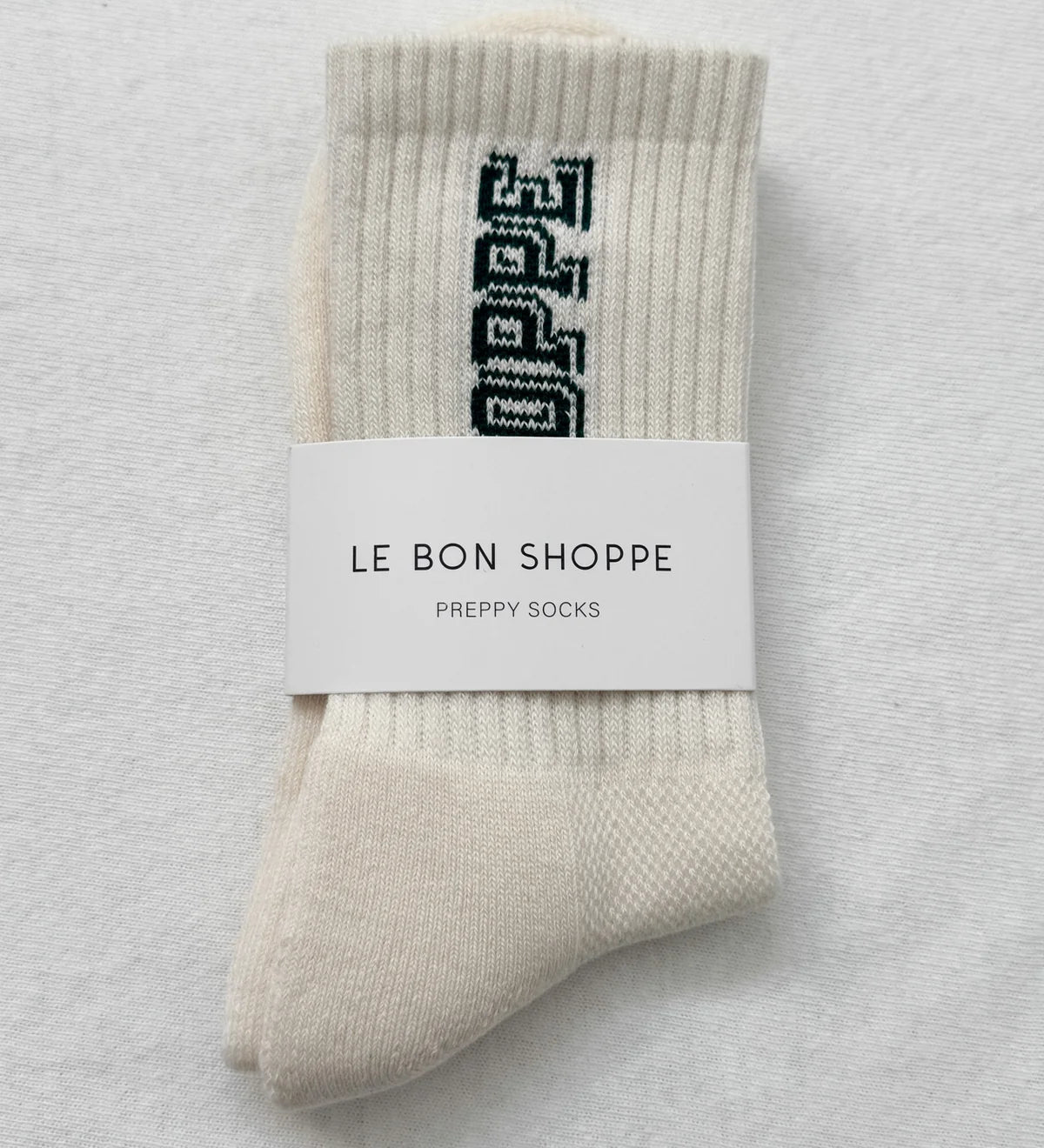 Boyfriend Socks- Cream