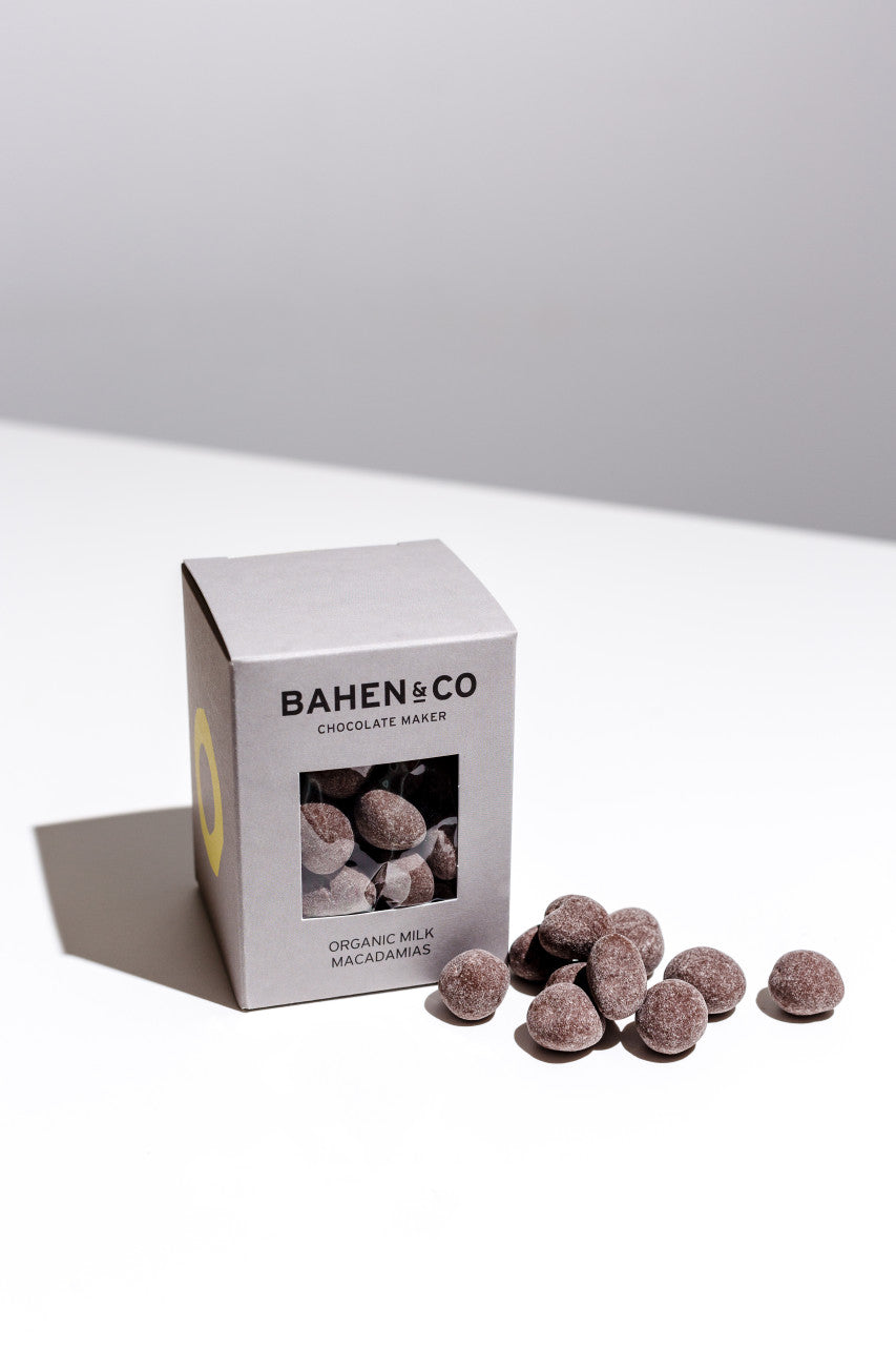 Organic Chocolate Covered Macadamia Nuts