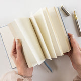 Luna Blue Linen Journal