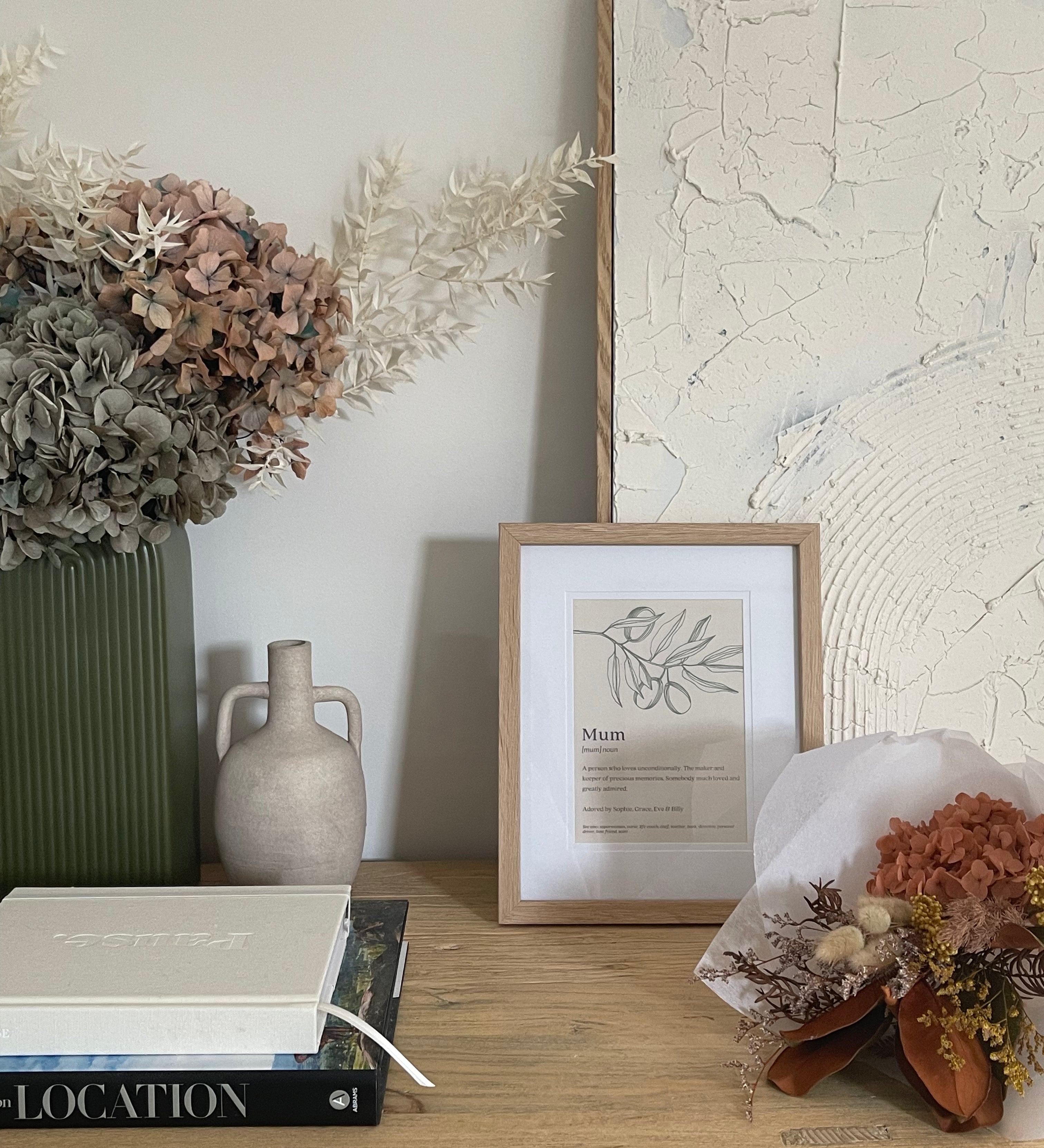 Framed Mum Print